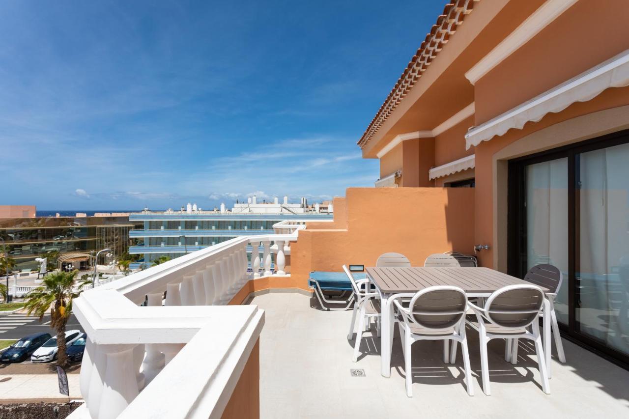 Exclusive Penthouse Playa Las Vistas 4 Close To The Sea And Beach, Aircondition For A Fee, Wifi, Terrace, Heated Pool Playa de las Américas Kültér fotó