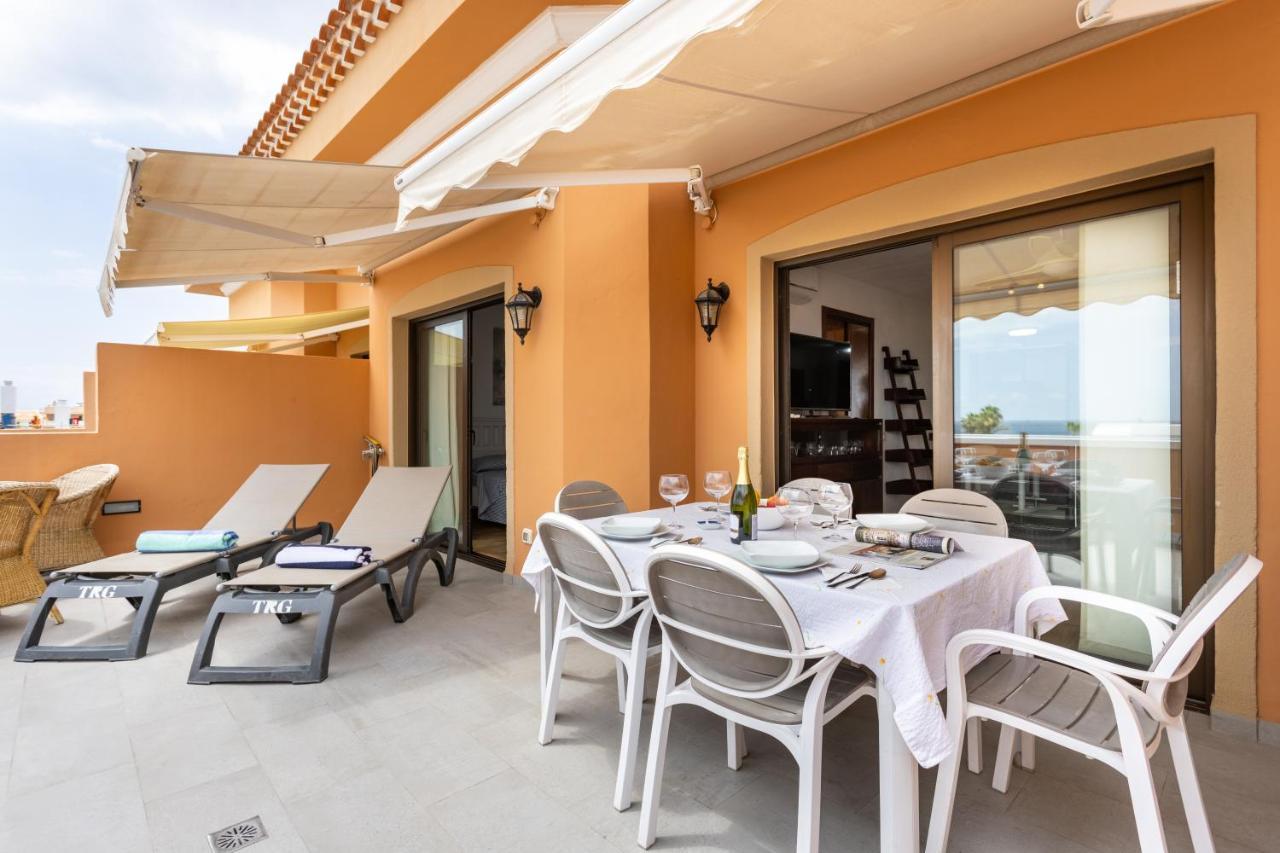 Exclusive Penthouse Playa Las Vistas 4 Close To The Sea And Beach, Aircondition For A Fee, Wifi, Terrace, Heated Pool Playa de las Américas Kültér fotó