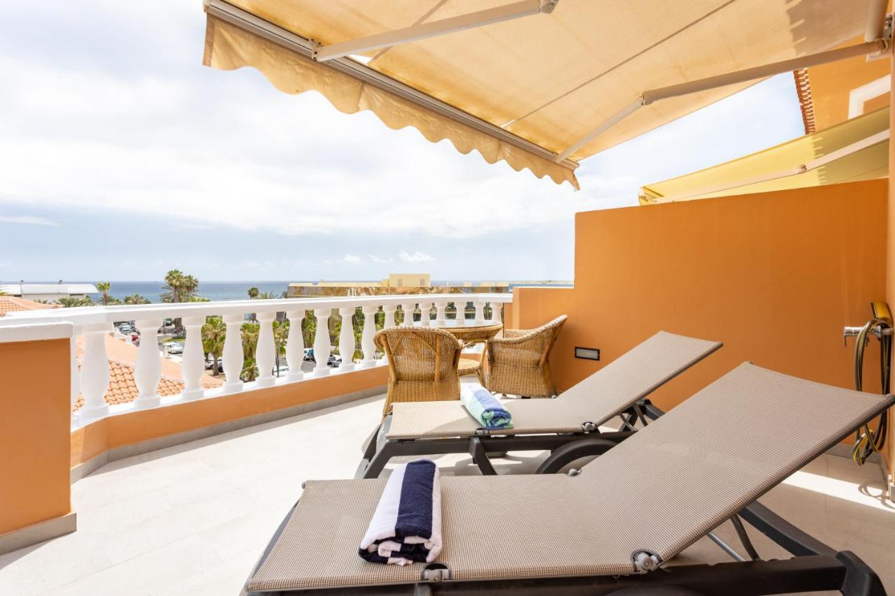 Exclusive Penthouse Playa Las Vistas 4 Close To The Sea And Beach, Aircondition For A Fee, Wifi, Terrace, Heated Pool Playa de las Américas Kültér fotó