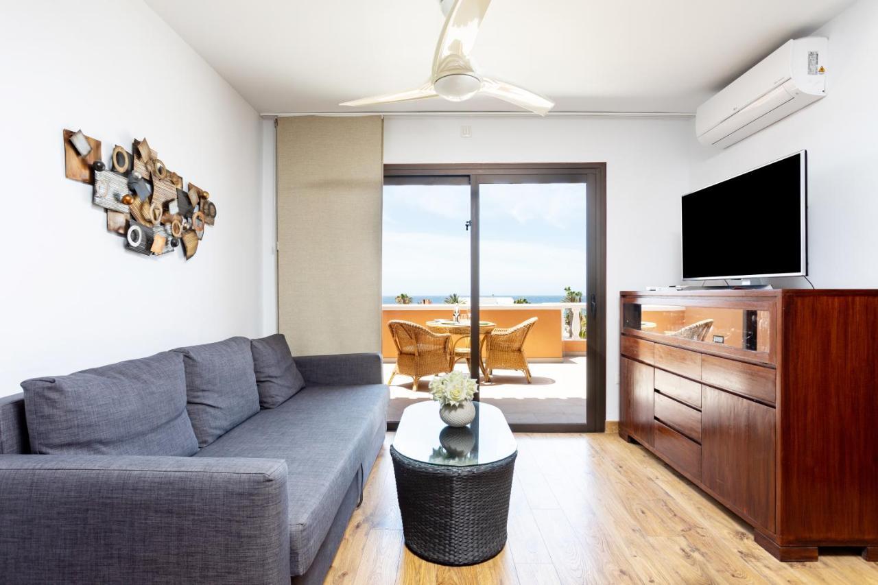 Exclusive Penthouse Playa Las Vistas 4 Close To The Sea And Beach, Aircondition For A Fee, Wifi, Terrace, Heated Pool Playa de las Américas Kültér fotó