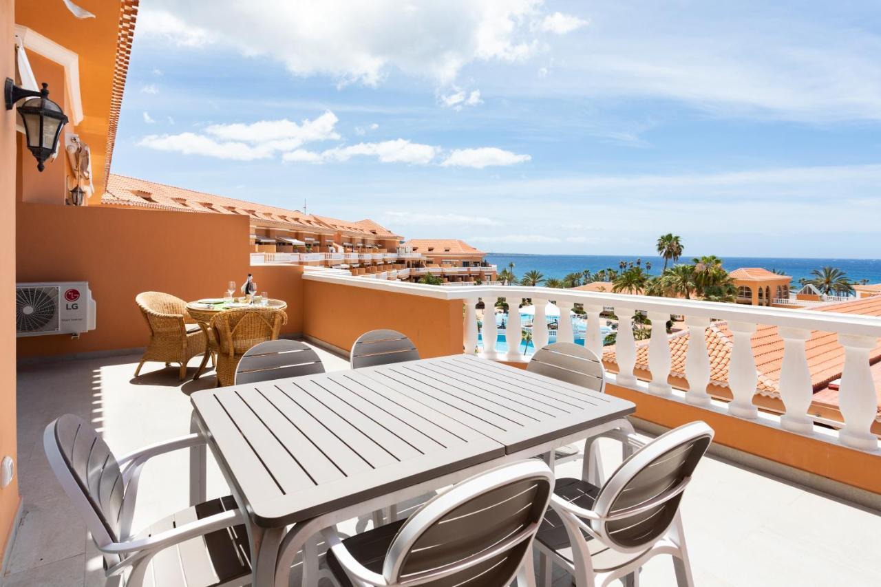 Exclusive Penthouse Playa Las Vistas 4 Close To The Sea And Beach, Aircondition For A Fee, Wifi, Terrace, Heated Pool Playa de las Américas Kültér fotó